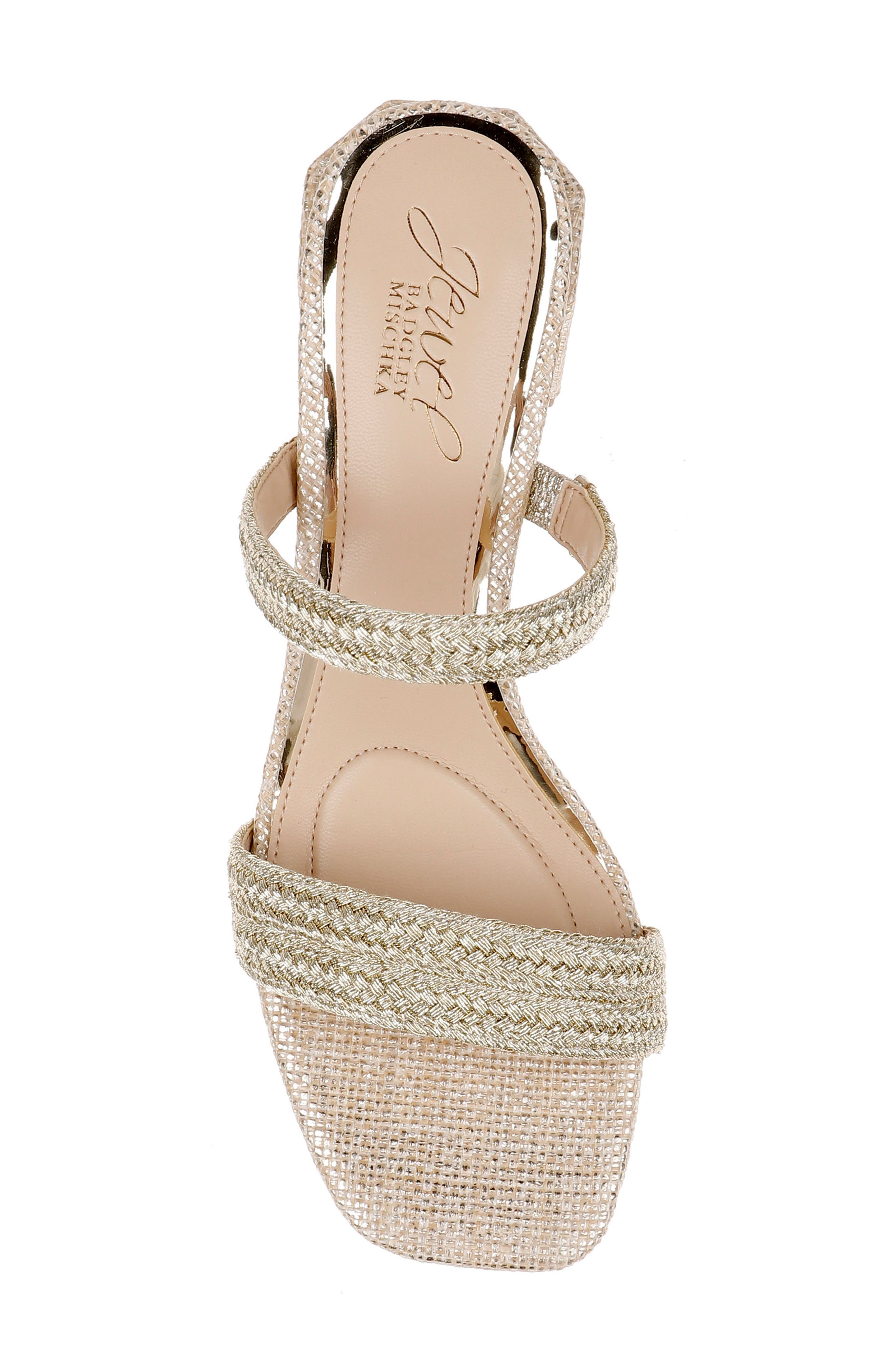 Heat Slide Sandal, Alternate, color, CHAMPAGNE GOLD
