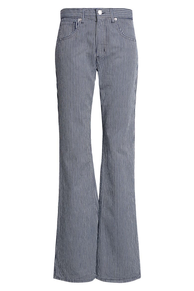 Celia Stripe Jeans, Alternate, color, RAILROAD STRIPE RINSE
