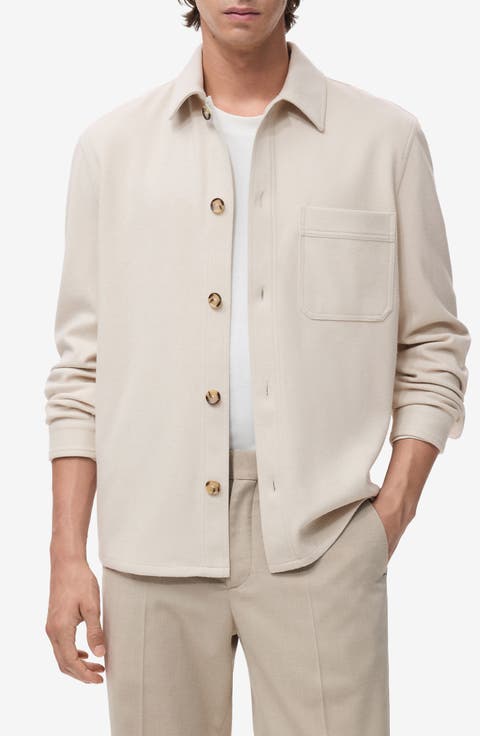 Regular Fit Flannel Overshirt