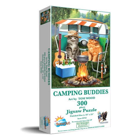 Camping Buddies 300 piece Jigsaw Puzzle for Adults