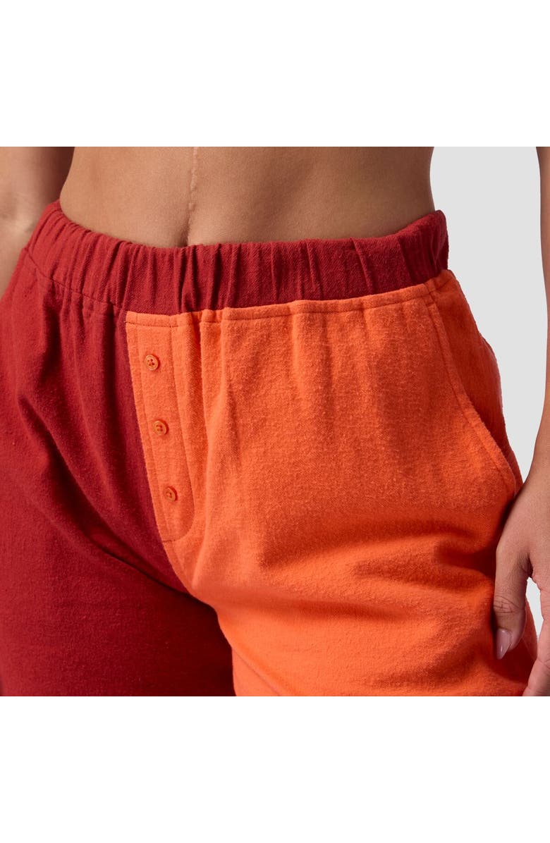 Stoic Finnley Flannel Short - Women's, Alternate, color, Tigerlily/Red Ochre