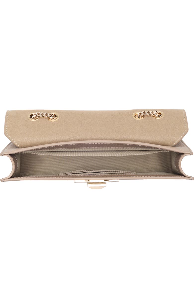 Furla Venere Convertible Leather Shoulder Bag, Alternate, color, Taupe