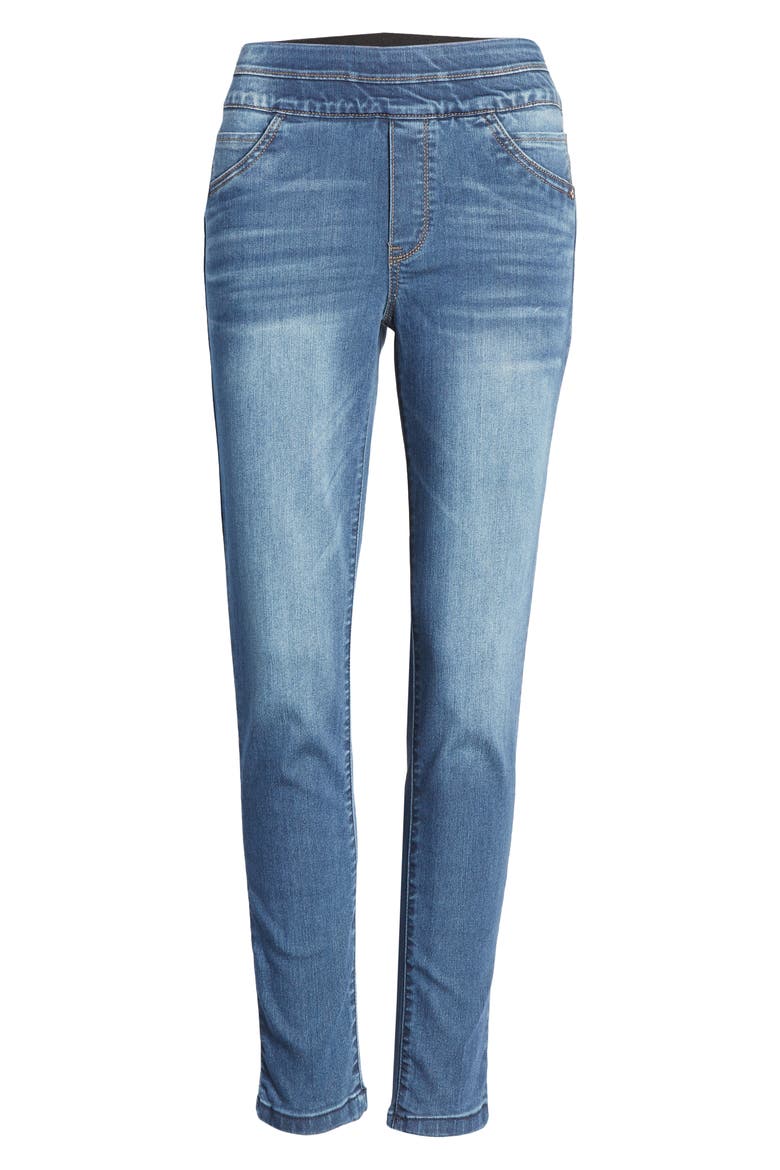 'Ab'Solution Glider Jeggings (Nordstrom Exclusive), Alternate, color, BL-BLUE