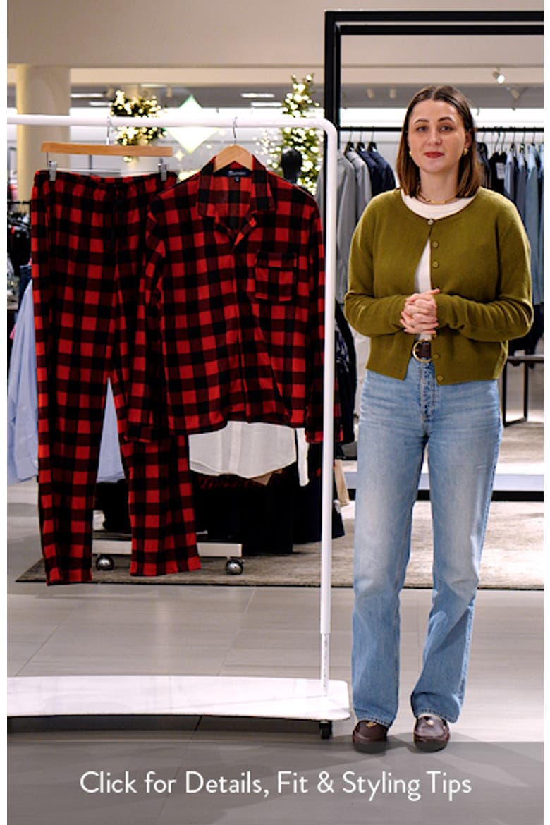 Buffalo Check Fleece Pajamas video