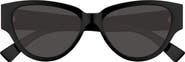 Bottega Veneta 56mm Polarized Cat Eye Sunglasses