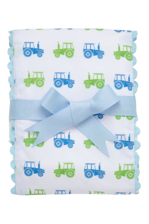 Print Fancy Fabric Burp Cloth