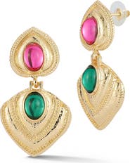 SPHERA MILANO CZ Drop Earrrings