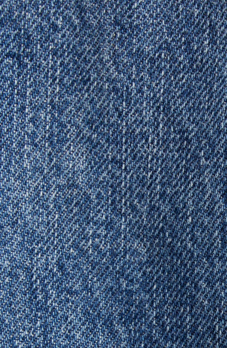 Bottega Veneta Padded Denim Workwear Jacket, Alternate, color, 4715 Mid Blue