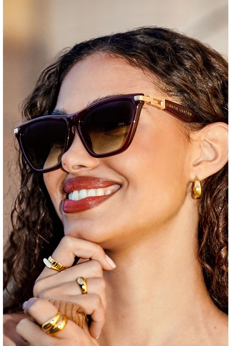 Marbella Sunglasses, Alternate, color, Chocolate