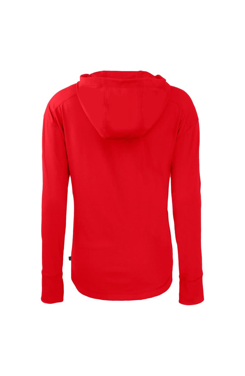 Cutter & Buck Women's Cutter & Buck  Red Miami Marlins City Connect Daybreak Eco Recycled Full-Zip Hoodie, Alternate, color, 