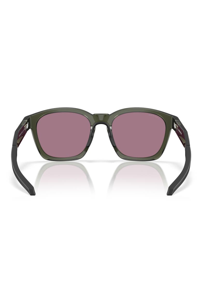 Gender Inclusive Shackle 52mm Square Sunglasses, Alternate, color, OLIVE INK / PRIZM JADE