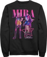 KPop Demon Hunters Men's KPop Demon Hunters Mira Super Star Logo  Sweatshirt