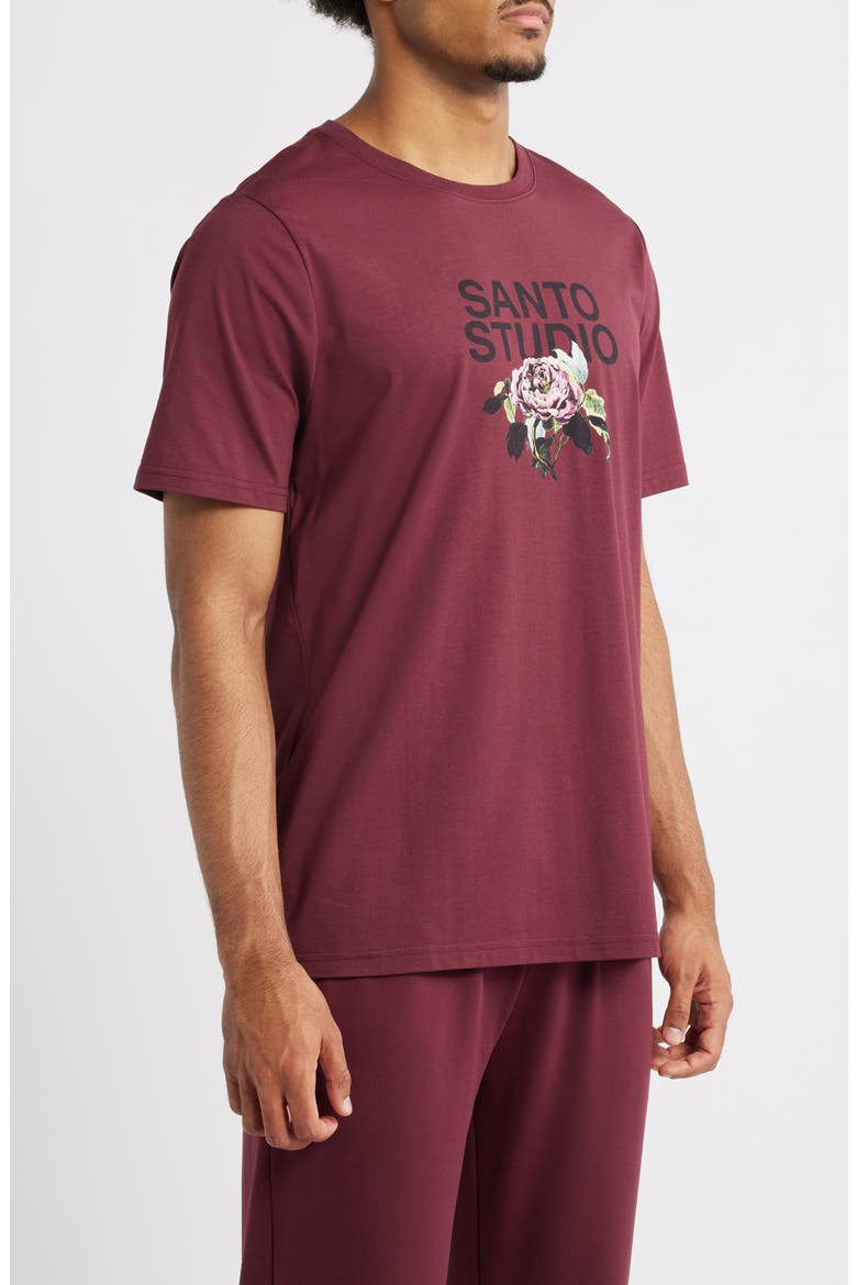 Tempo Rose Ultra Tee, Alternate, color, MERLOT