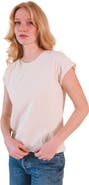 POPLINEN Jane Cuffed Hemp Tee