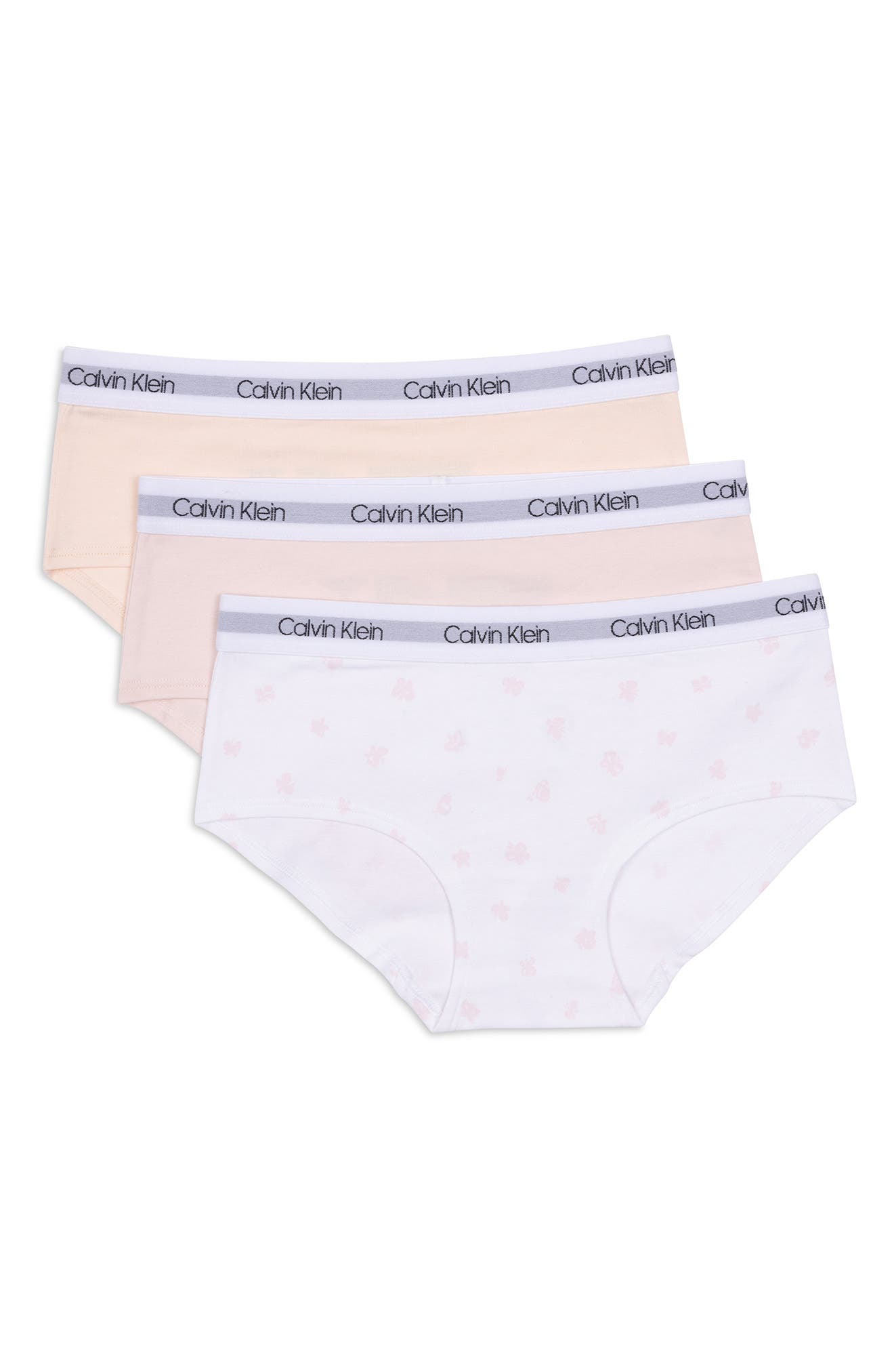 Calvin Klein Stretch Cotton Hipster Panties - Pack of 3