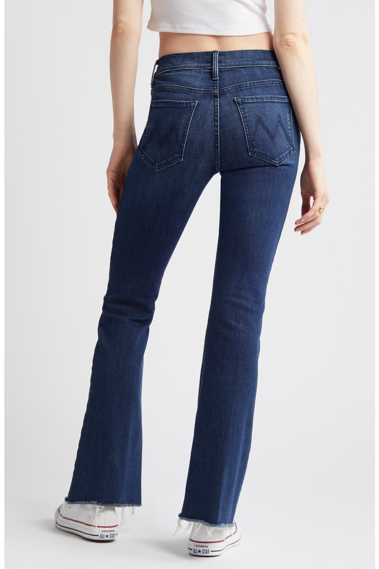 Fray Hem Bootcut Jeans, Alternate, color, MINT CONDITION
