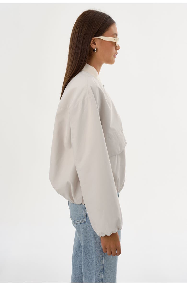 LAMARQUE IRIANA | Bomber Jacket, Alternate, color, Whisper White