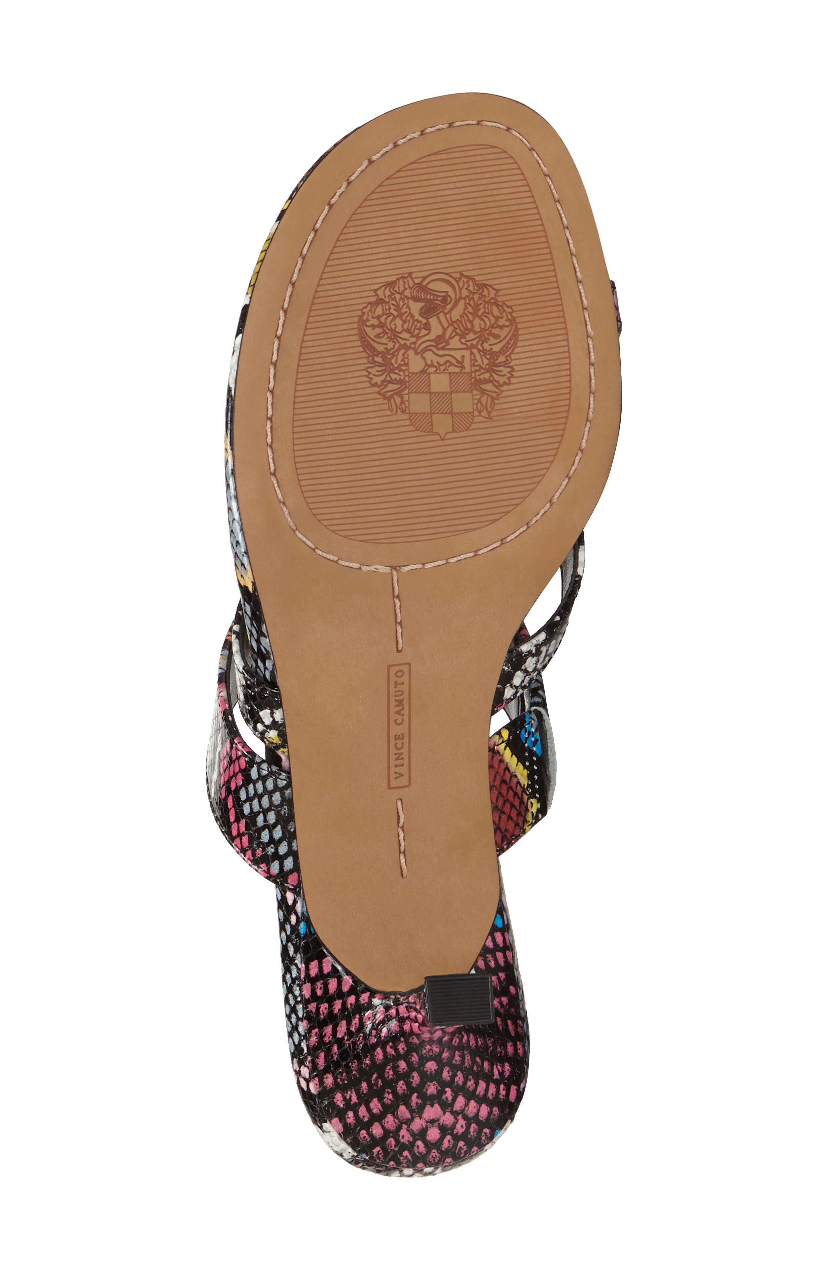 Moentha Slide Sandal, Alternate, color, MULTI SNAKE PRINT LEATHER