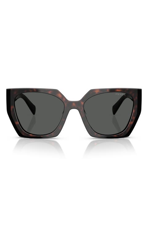 54mm Geometric Sunglasses