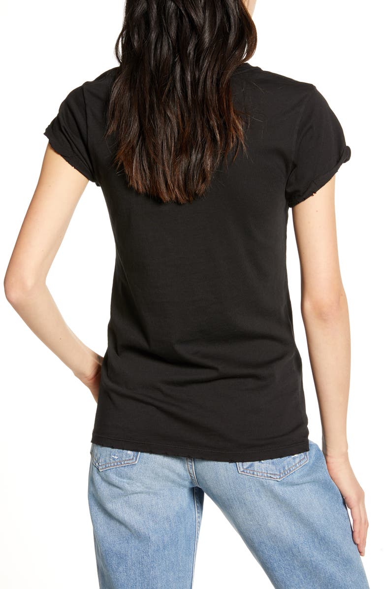 Recycled Karma Crystal Embellished For Those About to Rock Tour Tee, Alternate, color, 