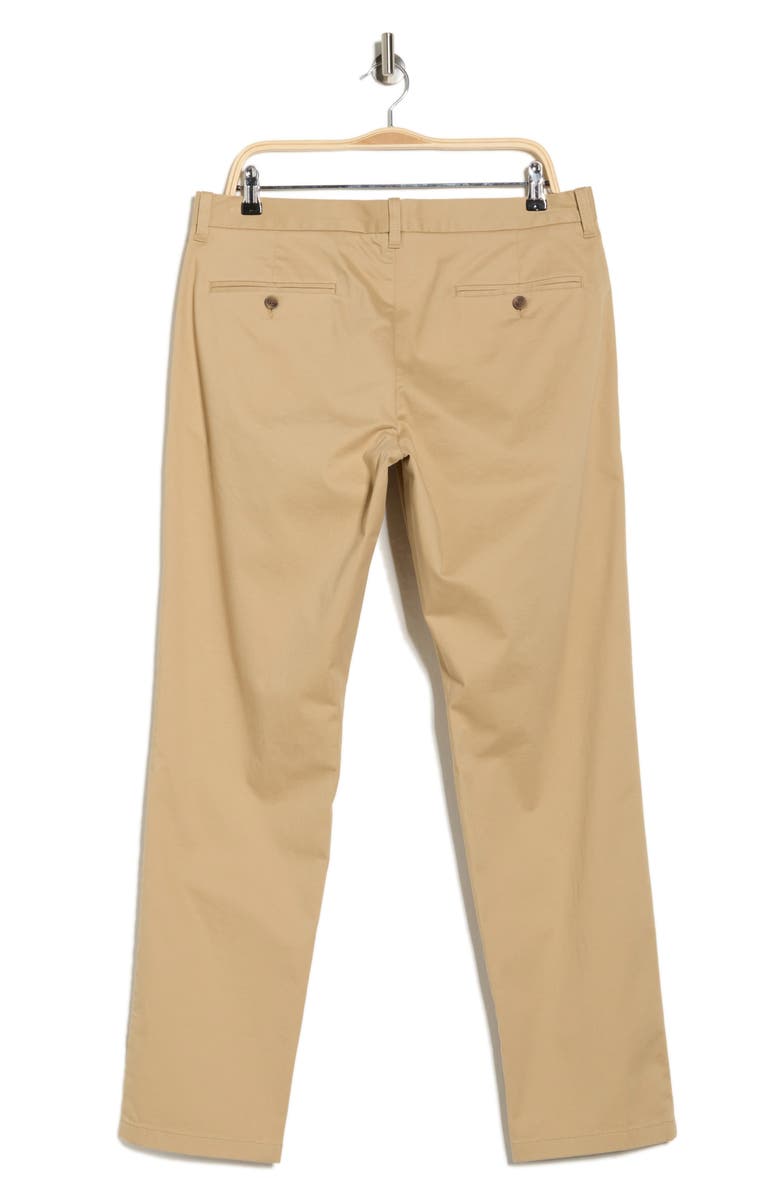 Nordstrom Stretch Cotton Slim Chino Pants, Alternate, color, Tan Stock