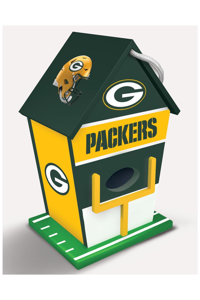 Green Bay Packers Birdhouse, Main, color, Multicolor