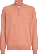 Brunello Cucinelli Cashmere sweater with half zip