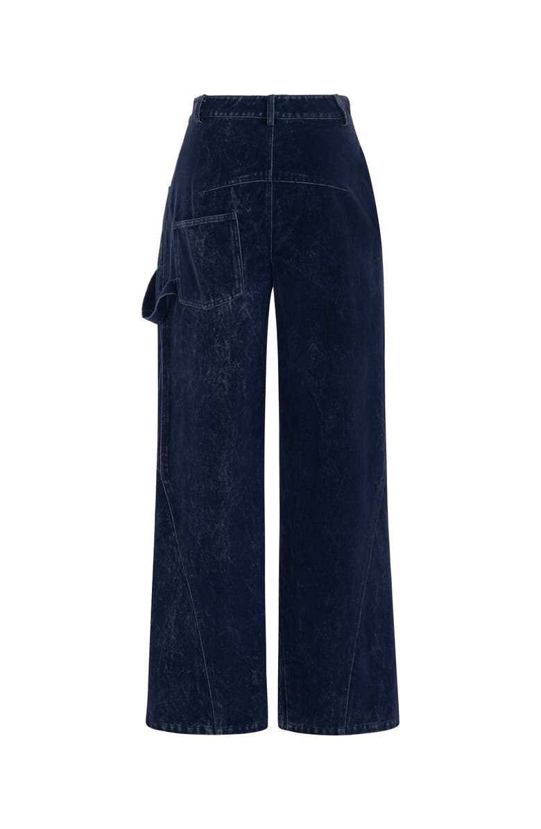 Nocturne High Waist Velvet Pants, Alternate, color, 