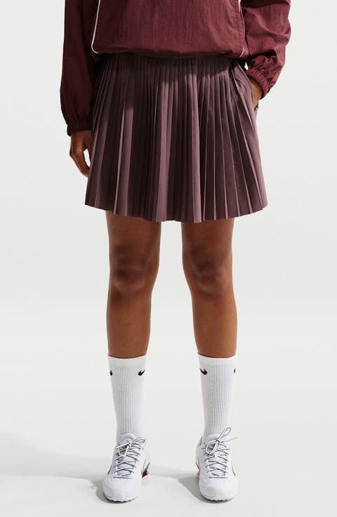 Sportswear Pleated Miniskirt