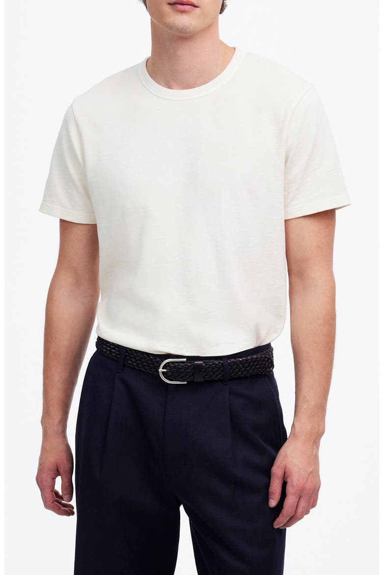 Heavyweight Cotton Slub T-Shirt, Main, color, VINTAGE IVORY
