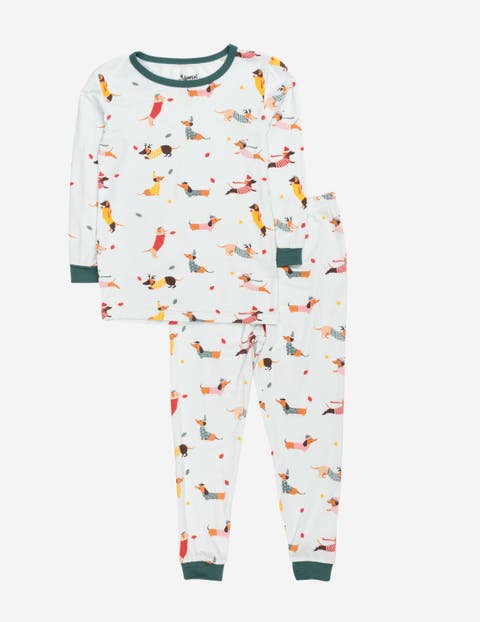 Kids Viscose Matching Family Holiday Pajamas, Reindeer & Polar Bear Prints (Toddler, Little Kid & Big Kid)
