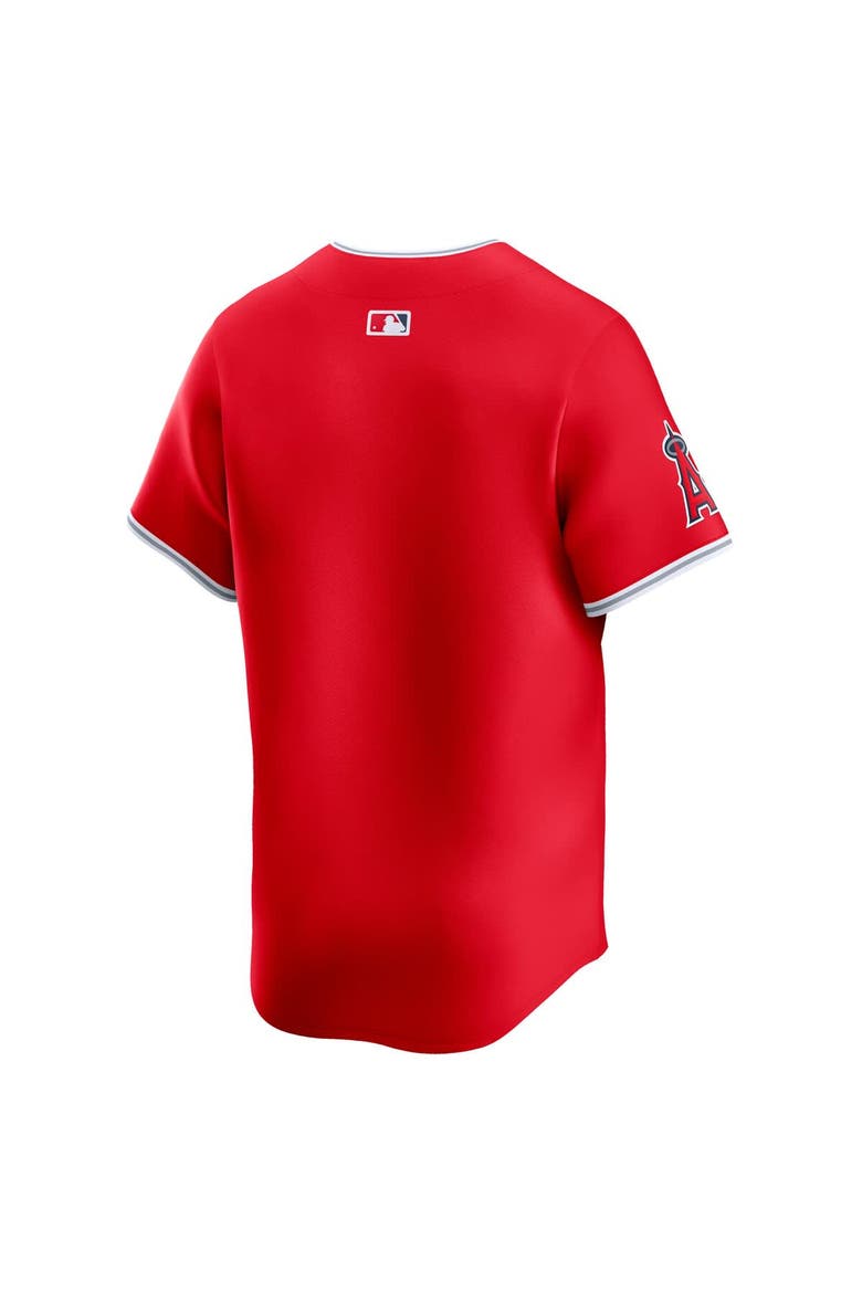Men's Nike Red Los Angeles Angels Alternate Limited Jersey, Alternate, color, Red