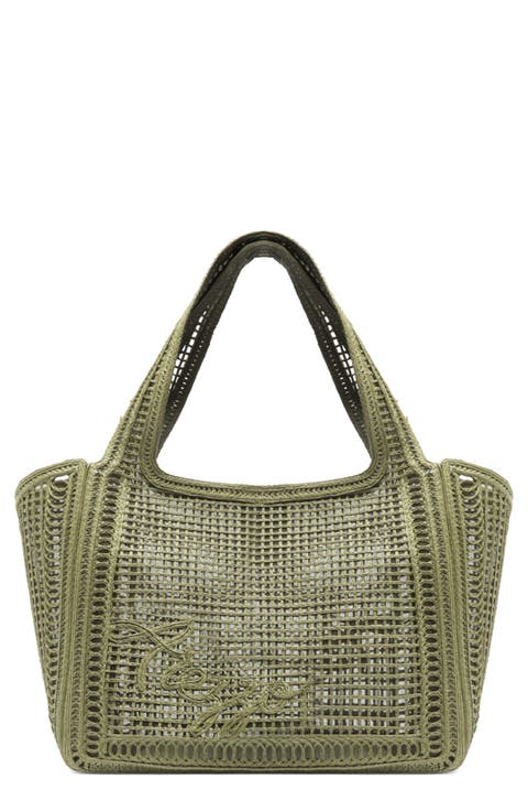 Large Isla Woven Shopping Bag