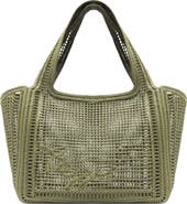 Arezzo Large Isla Woven Shopping Bag