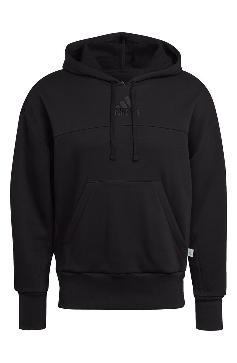 adidas Studio Lounge Fleece Hoodie, Alternate, color, 