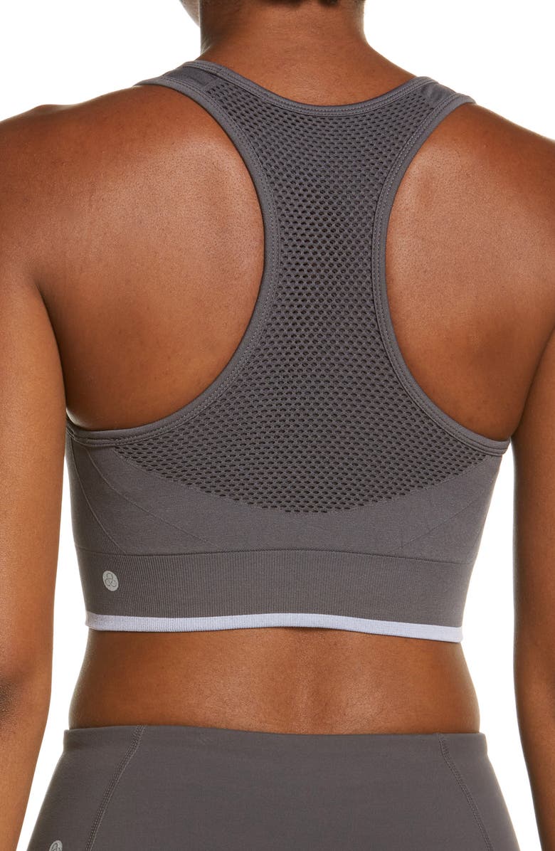 Zella Pulse Seamless Sports Bra, Alternate, color, 