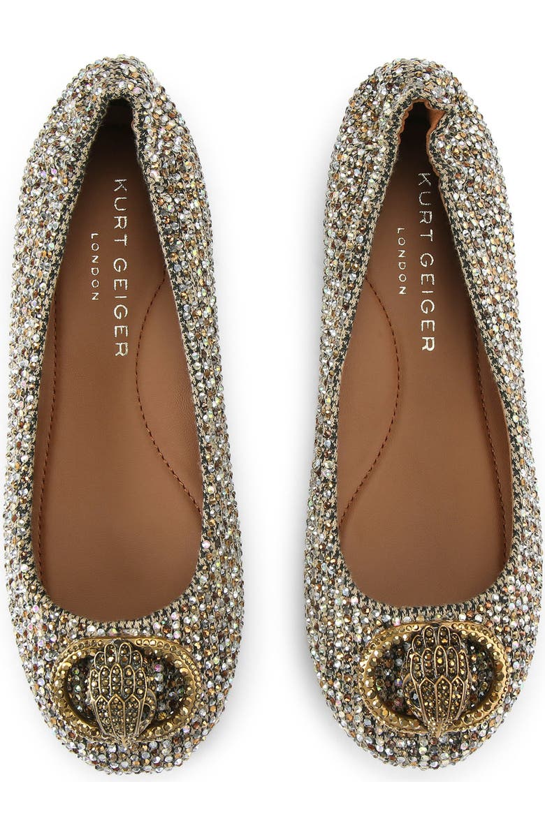 Kurt Geiger London Chelsea Ballet Flat, Alternate, color, Open Beige