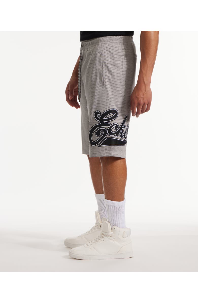 Ecko Unltd. Big League Birdseye Mesh Short, Alternate, color, Marled Grey