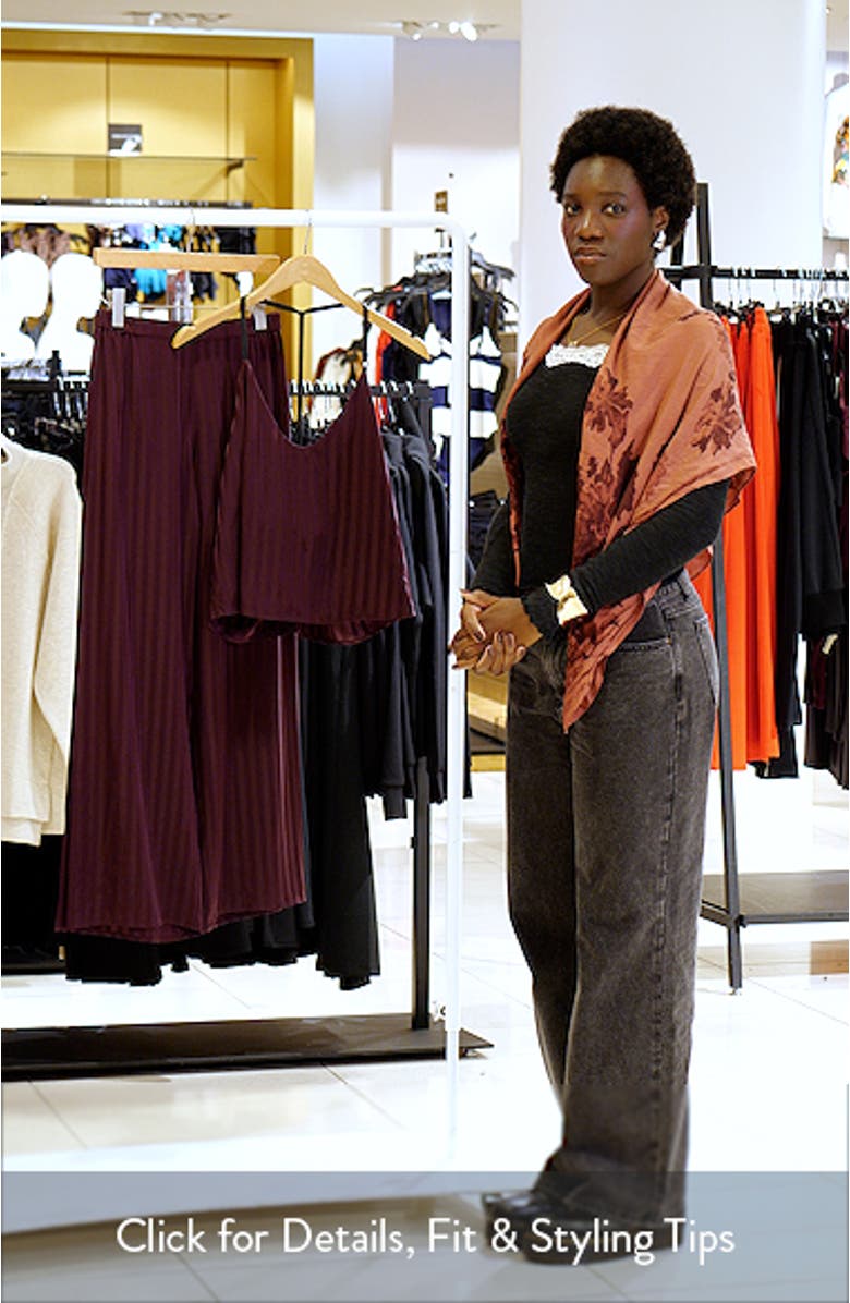 Washable Stripe Mulberry Silk Jacquard Pajamas, sales video thumbnail