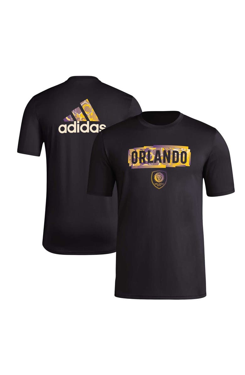 adidas Men's adidas Black Orlando City SC Local Pop AEROREADY T-Shirt, Alternate, color, 