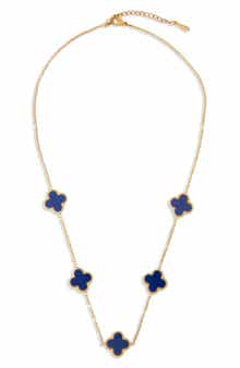 SAACHI Clover Charm Necklace