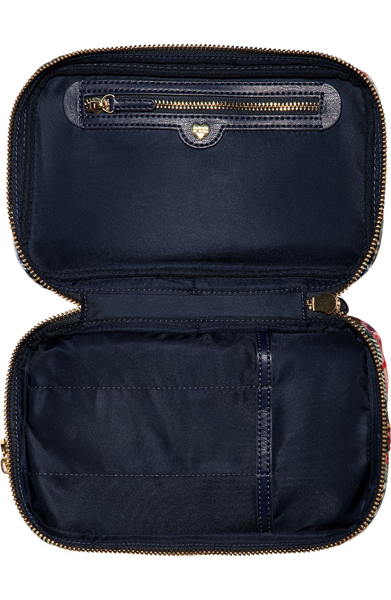 Stoney Clover Lane Double Zip Plaid Pouch, Alternate, color, Plaid