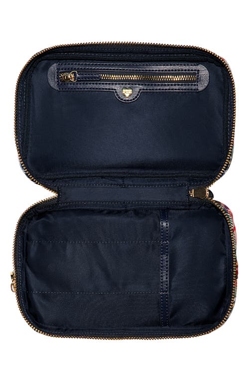 STONEY CLOVER LANE STONEY CLOVER LANE DOUBLE ZIP PLAID POUCH