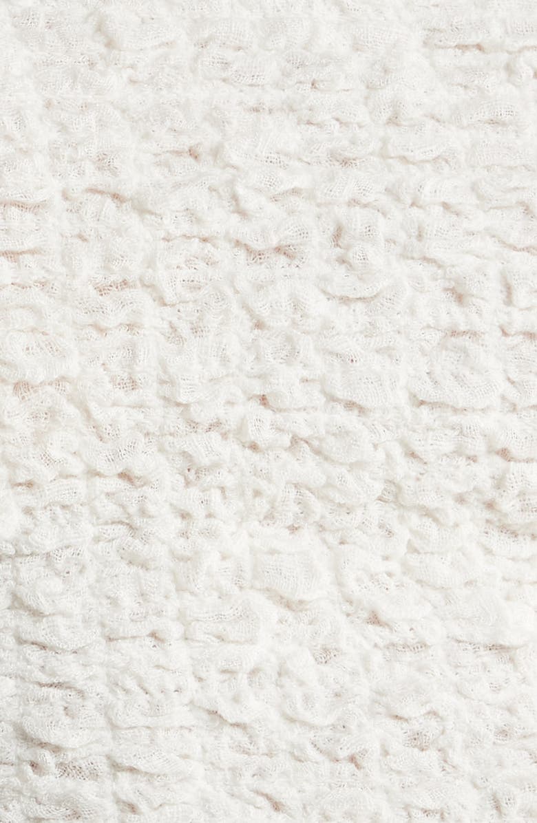 Free People Bea Smocked Bandeau Bra, Alternate, color, Clean Ivory