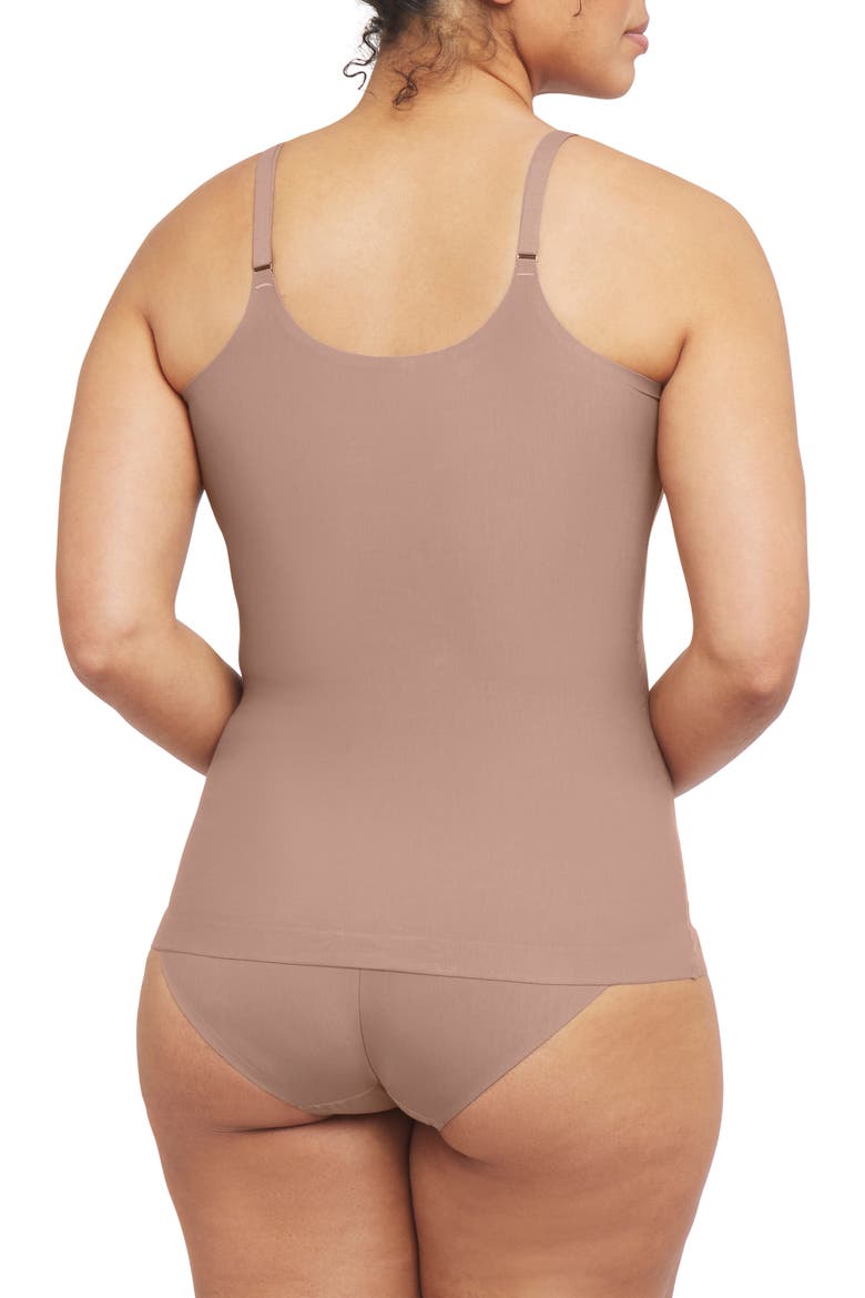 SPANXshape™ Invisible Cotton Blend Cami, Alternate, color, CAFE AU LAIT