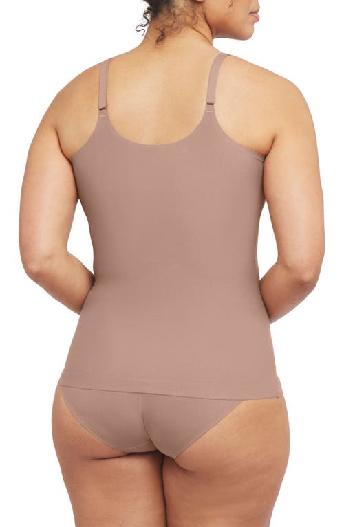 Spanx Shape Invisible Cotton Cami In Cafe Au Lait