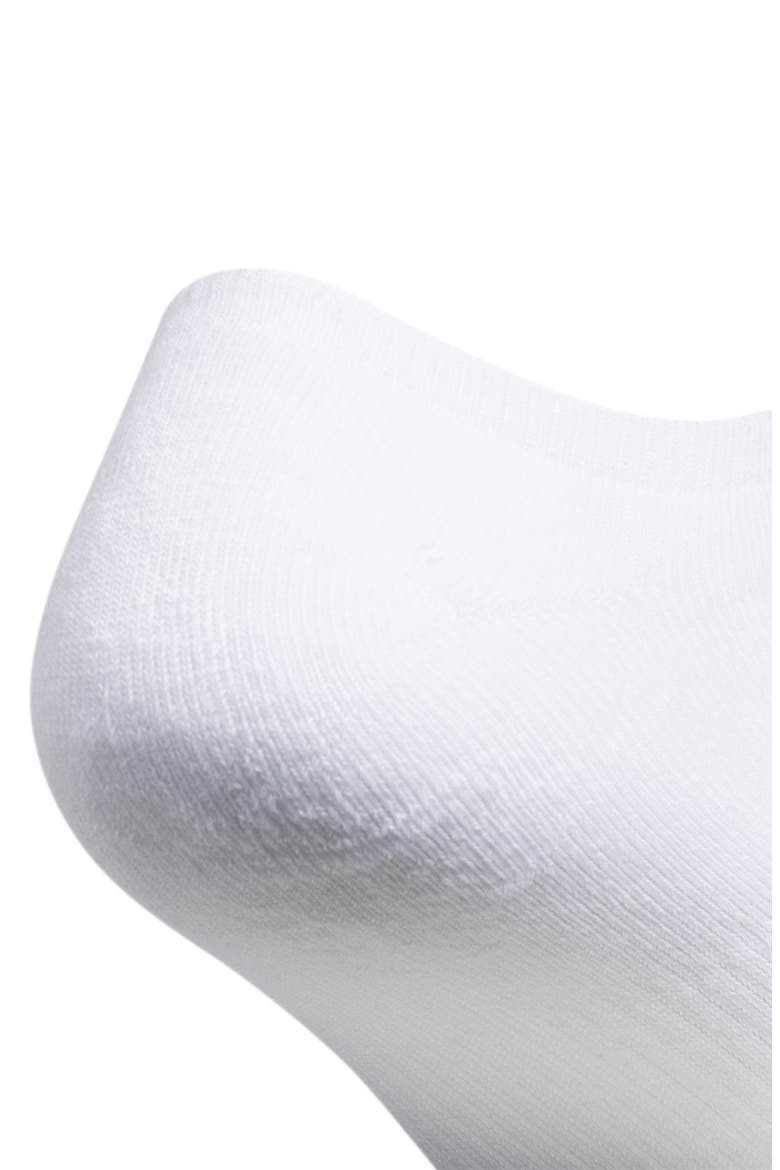 6-Pack Trefoil Performance No-Show Socks, Alternate, color, WHITE