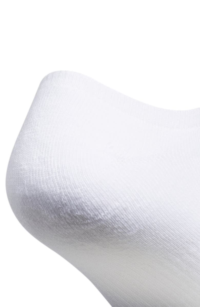 adidas Originals Originals Trefoil 6-Pack No-Show Socks, Alternate, color, White