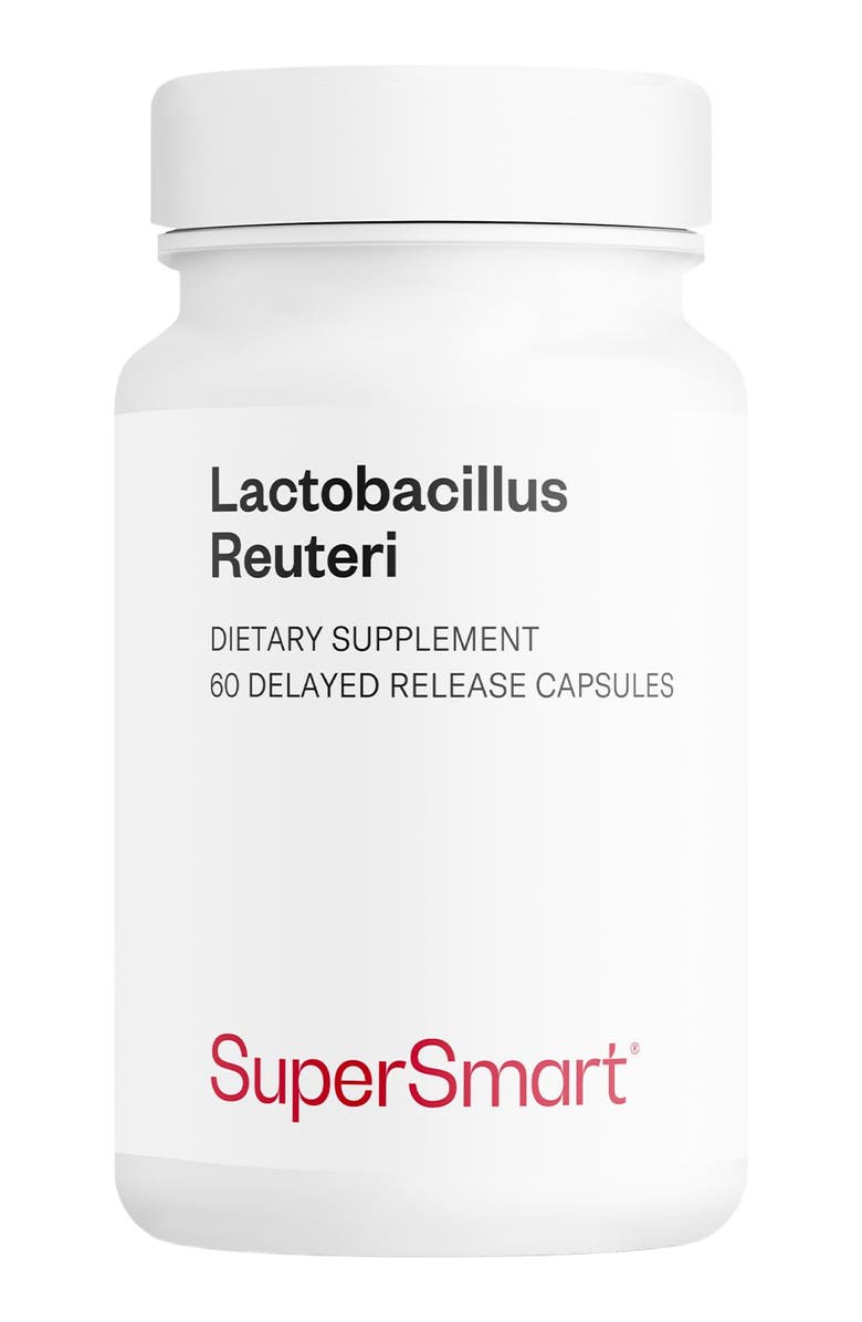 SuperSmart Lactobacillus Reuteri Probiotic Supplement, Main, color, NO COLOR