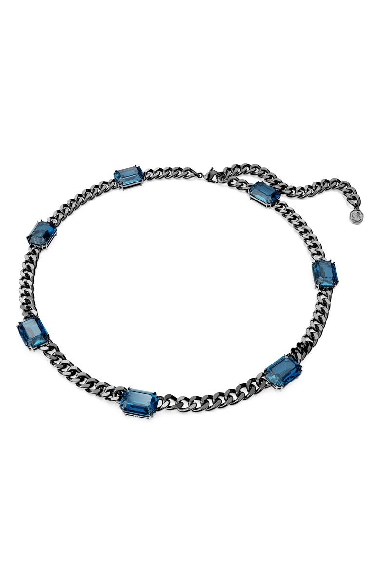 Swarovski Millenia Crystal Station Necklace, Alternate, color, 